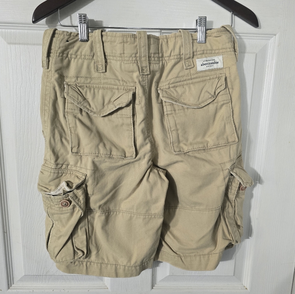 Boys Abercrombie Cargo Shorts Sz 14 - Picture 4 of 6